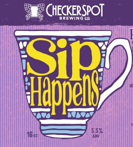 Checkerspot Sip Happens Lemon Tea Sour Cans
