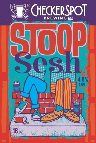 Checkerspot Stoop Sesh Session IPA Cans