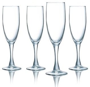 Luminarc Grand Estate Champagne Flutes