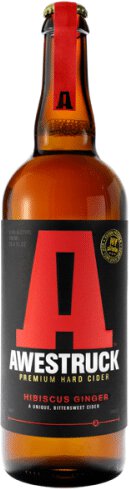 Awestruck Hibiscus Ginger Hard Cider