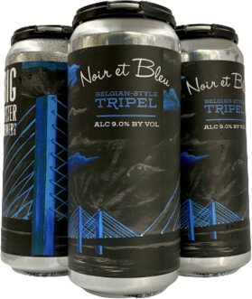 Big Oyster Noir Et Bleu Belgian Tripel 16oz Cans