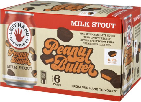 Left Hand Ms Pnut Butr 6pk Can