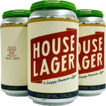 Twelve Percent House Lager 12oz Cans