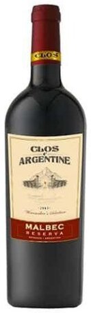 Clos D Argentine Malbec