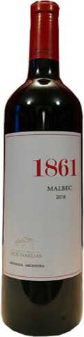 Bodega Vinedos Dos Familias Malbec 2020 Argentina