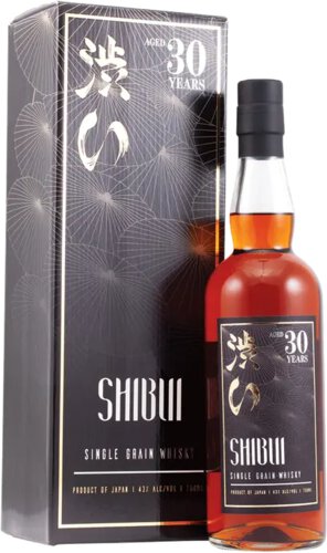 Shibui Japanese Whisky 30yrs Bourbon Sherry & White Oak Casks