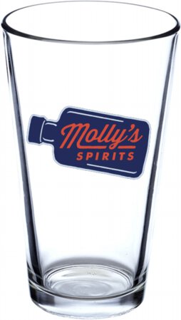 MOLLYS PINT GLASS