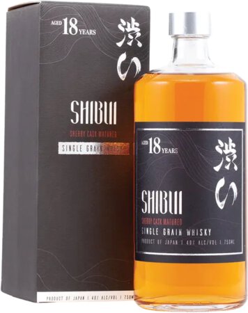 Shibui Whisky 18 Year Old Sherry Cask Matured Single Grain Whisky