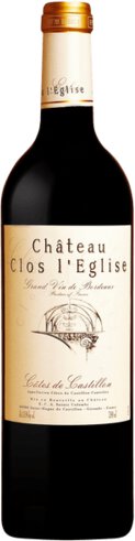 Chateau Clos L'eglise Cotes De Castillon