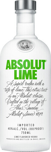 Absolut Vodka Lime