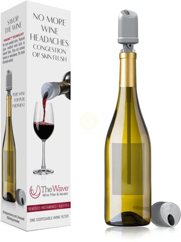 PureWine The Wave Wine Filter And Aerator - Thumbnail 2