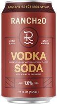Ranch20 Vodka Soda With Cranberry 4pk Can