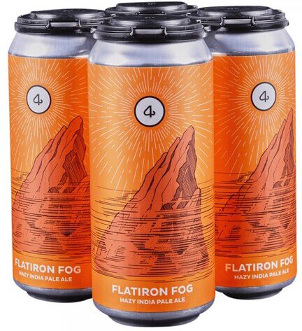 4 Noses Flatiron Fog Hazy IPA 4pk 16oz cans