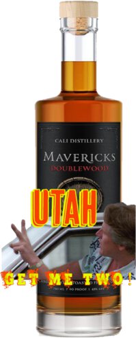 Cali Distillery Mavericks Doublewood Small Batch Whiskey