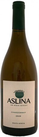 Aslina Wines, Stellenbosch - Chardonnay - 2020 - SOUTH AFRICA - BLACK OWNED WINEMAKER -
