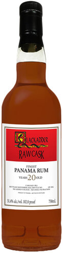Blackadder Panama Rum 20 Year 102.8 Proof