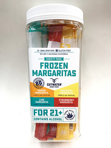 Cutwater Frozen Margarita Spirit Pops Pineapple Margarita