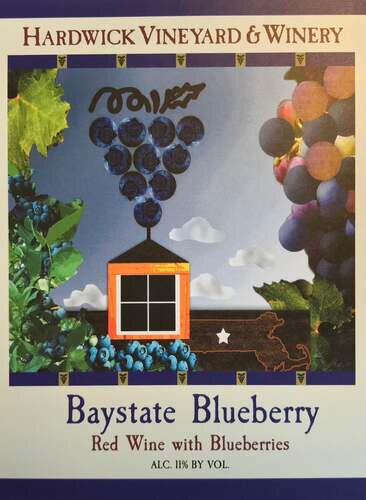 Hardwick Vineyard Baystate Blueberry Red Wine
