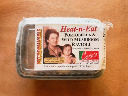 Coco's Grab N Go Portabella Mushsroom Ravioli