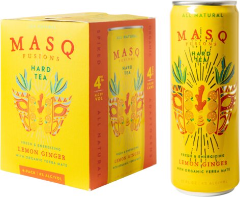 Masq Fusions Lemon Ginger hard tea