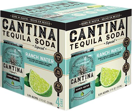 Cantina Tequila Soda 4 Pack