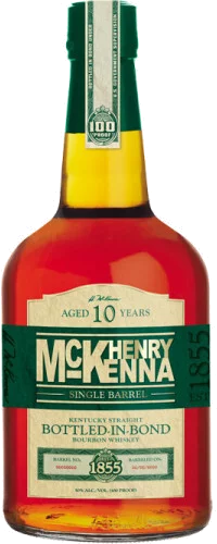 Henry Mckenna Single Barrel 10 Years Old 100 Pf Bourbon 750 Ml Kentucky