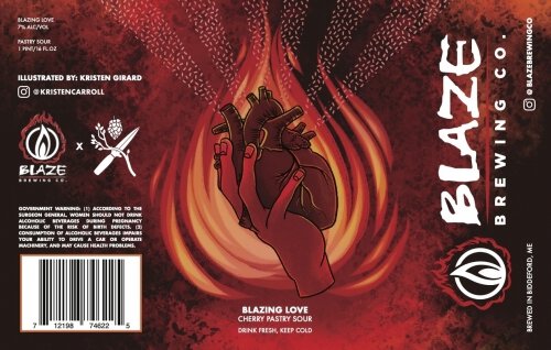 Blaze Brew Blazing Love Cherry Pastry Sour