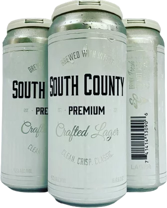 South County Premium Lager 16oz Cans