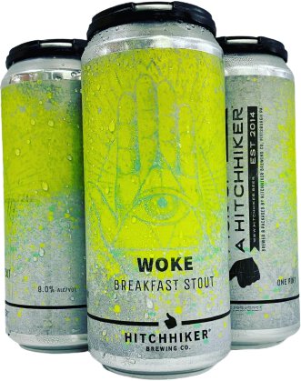 Hitchhiker Woke Breakfast Stout 16oz Cans
