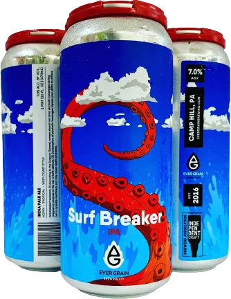 Ever Grain Surf Breaker West Coast IPA 16oz Cans