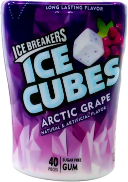Ice Cubes Arctic Grape 40pc