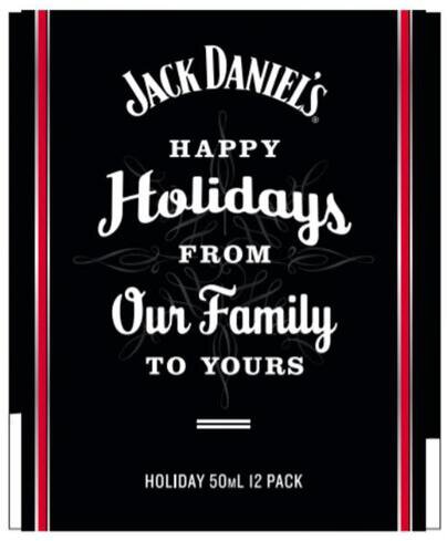 Jack Daniel's 50ml Holiday Calendar