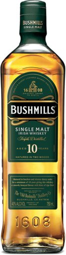 Bushmills 10 Years Old Single Malt Irish Whisky