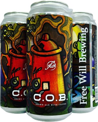 Free Will COB Imperial Brown Ale 16oz Cans