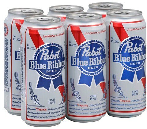 Pabst Blue Ribbon 6pk Can Warm