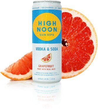 High Noon Watermelon Vodka Hard Seltzer Single Serve