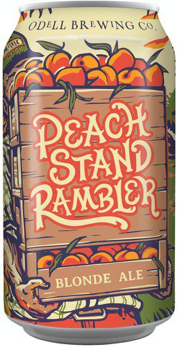 Odell Peach Stand Rambler 6 Pack Cans