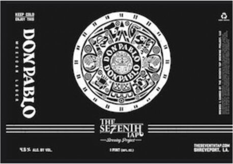The Se7enth Tap Brewing Project Don Pablo Mexican Style Lager