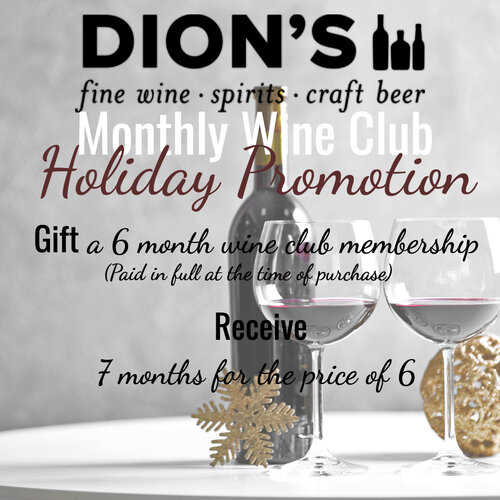 Holiday Wine Club Promotion