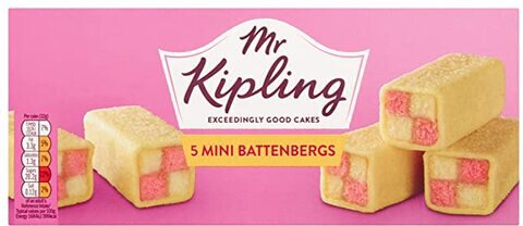 Mr Kipling Mini Battenberg Cakes
