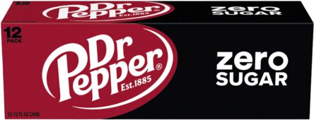 Dr Pepper Zero Sugar Soda