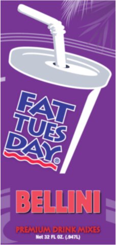 Fat Tuesday Bellini