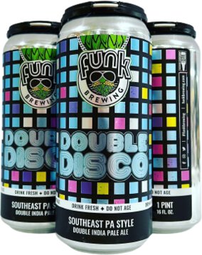 Funk Double Disco Imperial IPA 16oz Cans