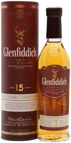 Glenfiddich 15 Year Solera Reserve Single Malt Scotch Whisky