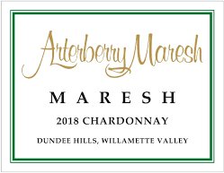 Arterberry Maresh 18 Chardonnay Maresh Vineyard