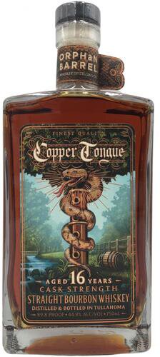 Orphan Barrel Copper Tongue Bourbon 16 Year Old Cask Strength