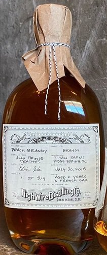 High Wire Peach Brandy