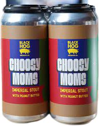 Black Hog Choosy Moms Peanut butter Imperial Stout