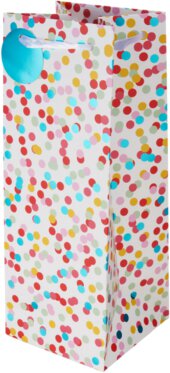 Confetti Dot Wine Bag