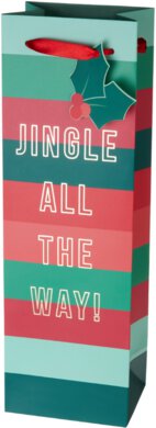 True Brands Gift Bag Cakewalk Jingle All The Way Bag
